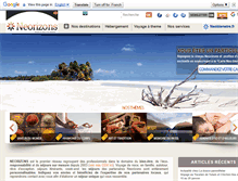 Tablet Screenshot of neorizons-travel.com